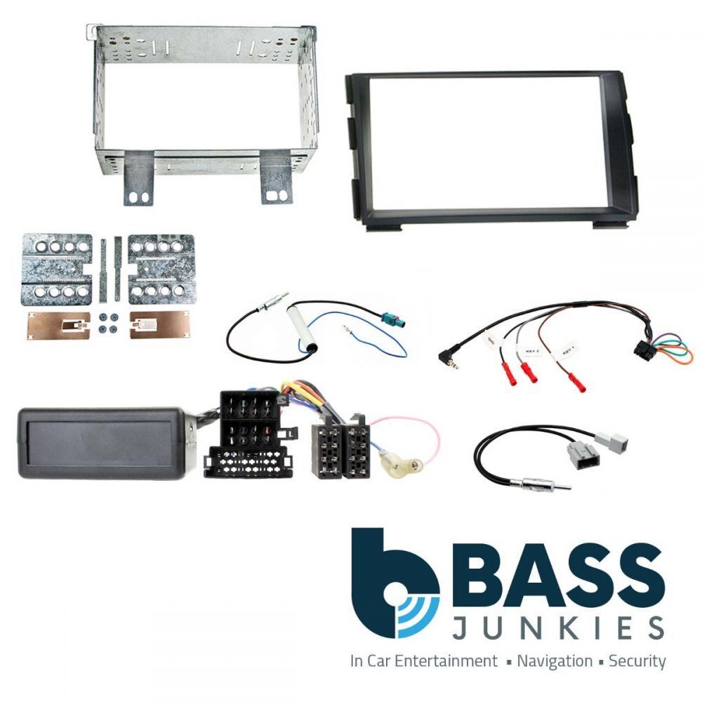 Connects2 CTKKI04 Kia Cee'd 2009 - 2012 Double Din Car Fascia Steering Wheel Interface Kit