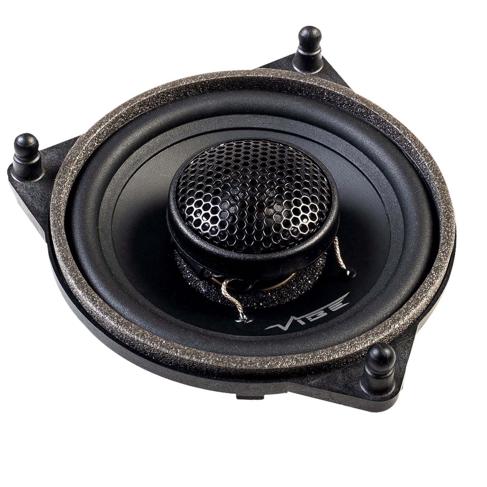 Vibe OPTISOUNDMERC4-V2 Mercedes C E GLC S Class 180 Watts Peak Direct Fitment Car 2 Way Plug & Play Front or Rear Door Coaxial Speakers OEM connectivity