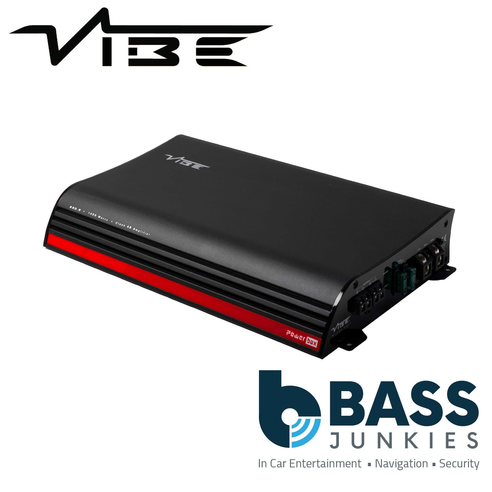 VIBE POWERBOX250.2-V0 2 Channels Class AB 1400W Max Power Car Audio Amplifier