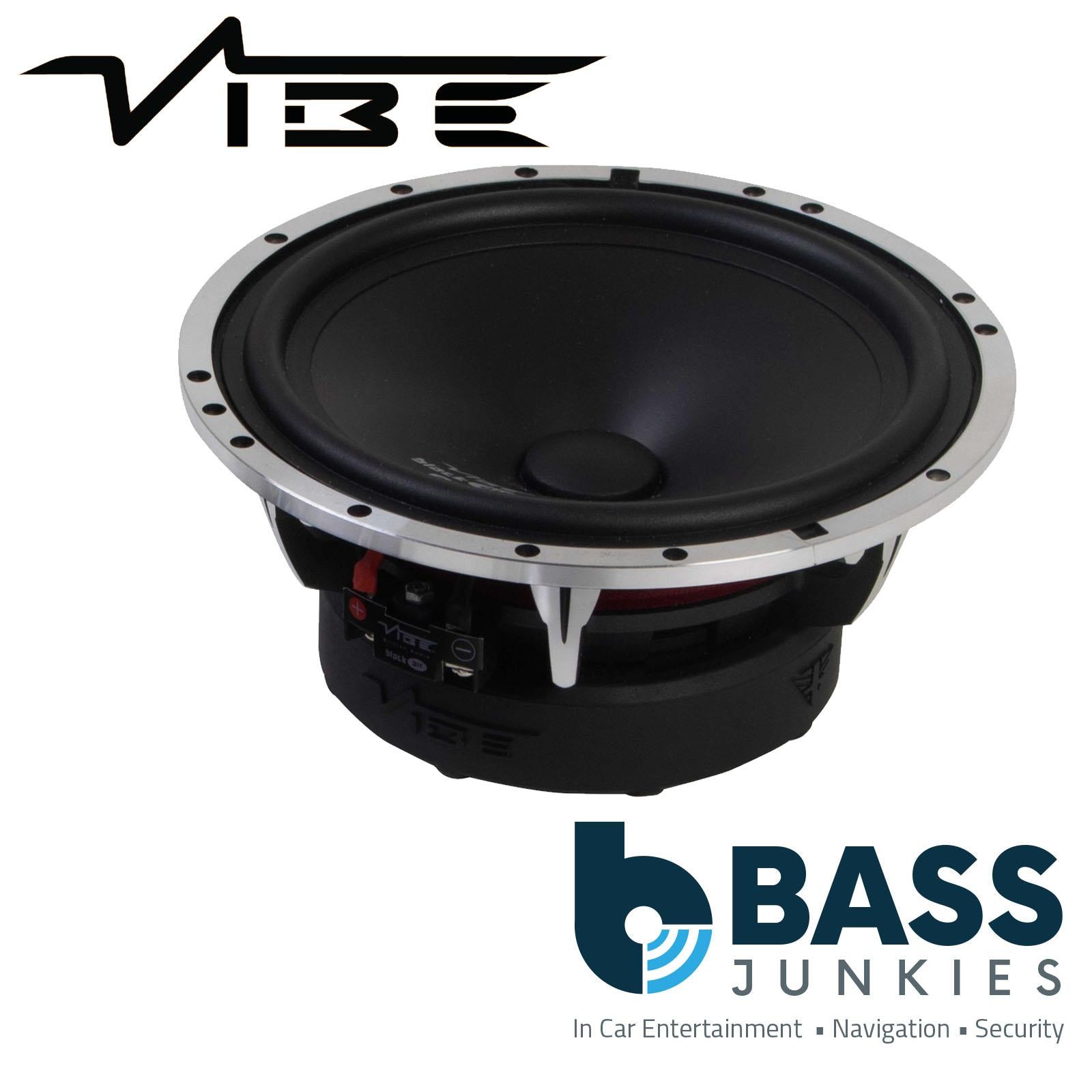 VIBE BLACKAIR6C-V0 6.5" 4Ohm 420W Peak Power Car Audio Component Speakers