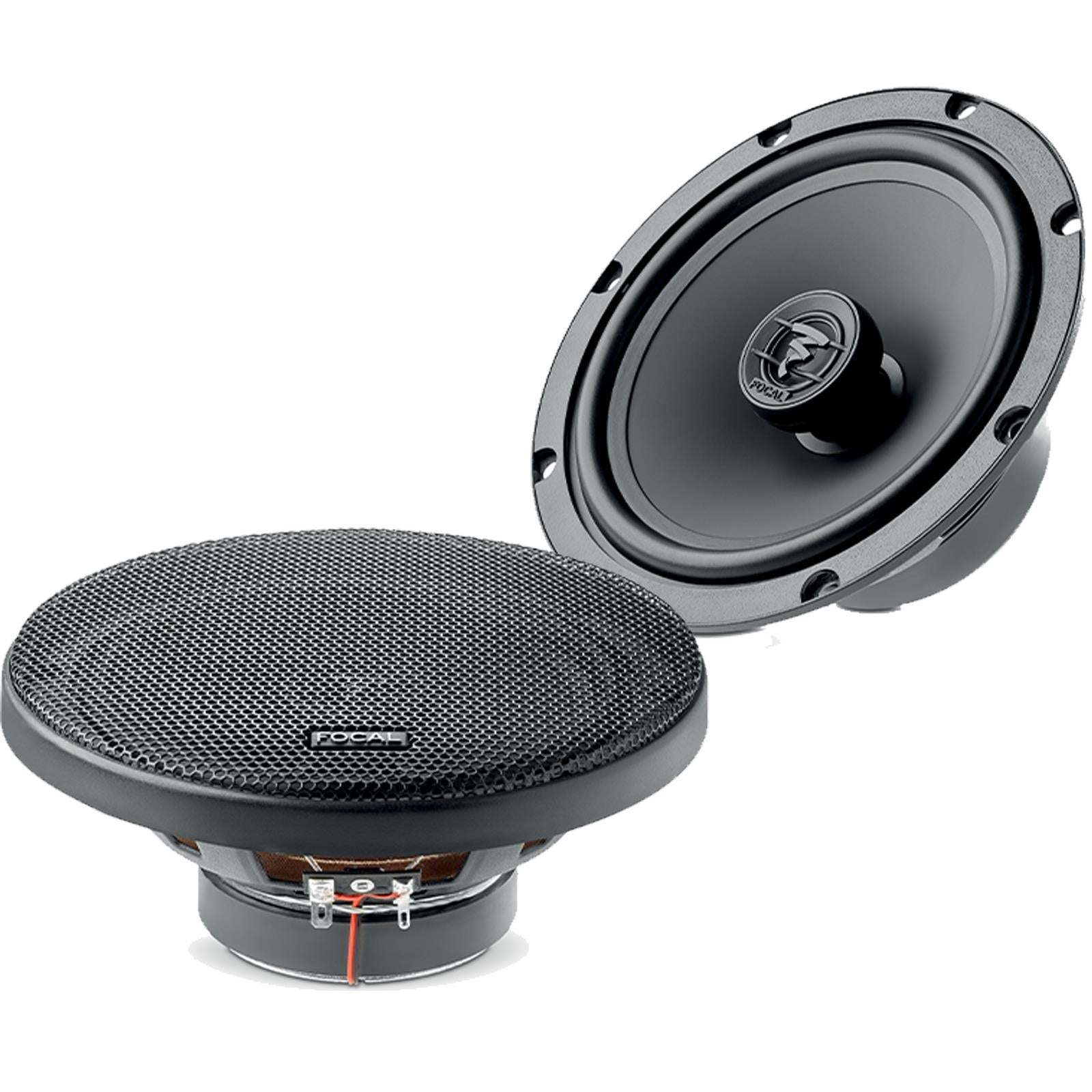 Focal ACX165 165mm/16.5cm/6.5" Car Door Coaxial Speakers (Per Pair Max 240 watts | 120 watts RMS) Each Speaker: Max 120 watts | RMS 60 watts [Woofer/Tweeter]