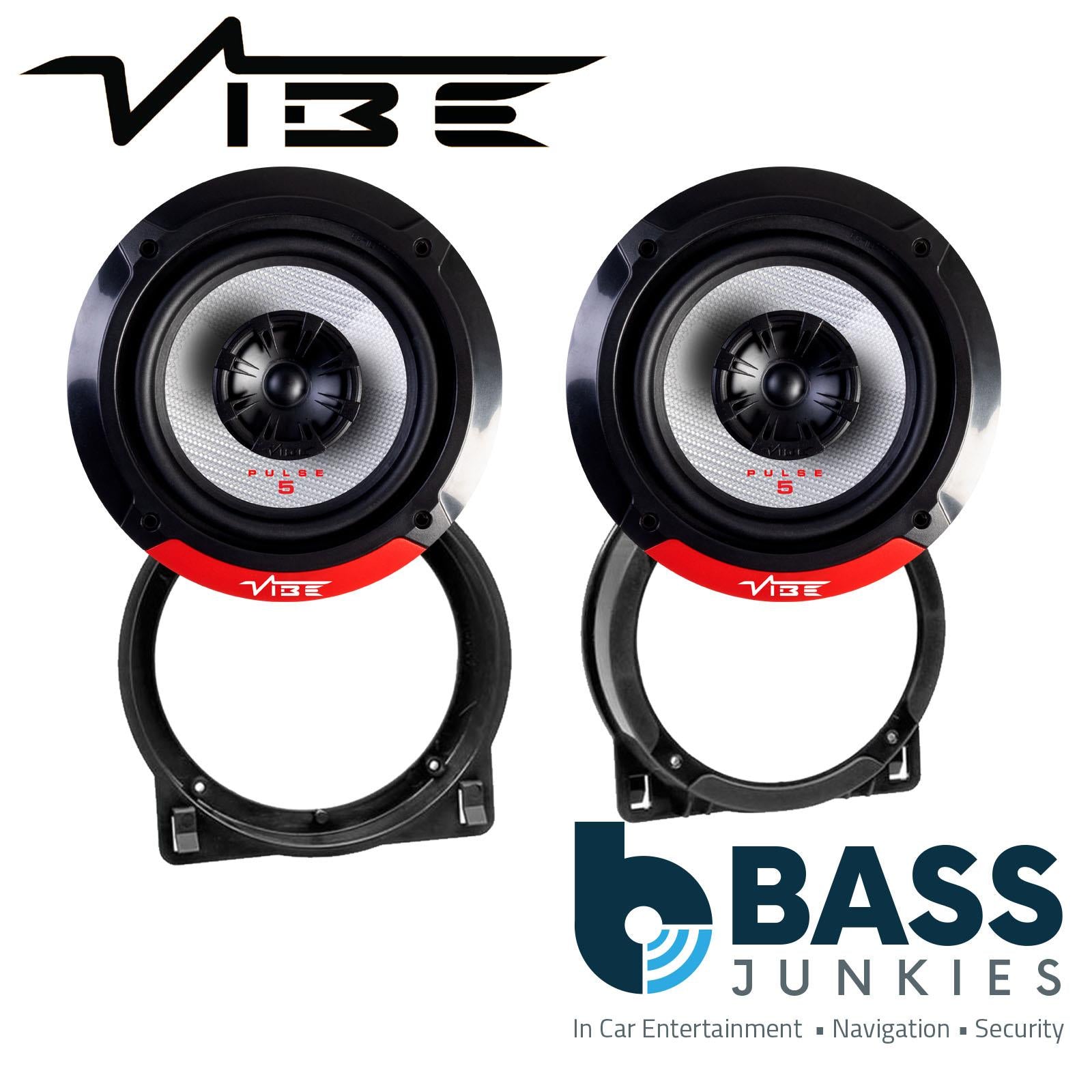 Vibe PULSE5-V3 Coaxial Speakers Fits Honda Jazz <-2008