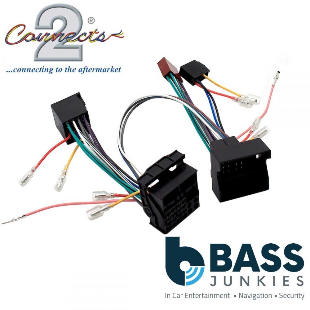 Connects2 CT10CT01 - Citroen C2 C3 C4 C5 C8 Berlingo Dispatch Synergie Nemo - Parrot SOT T-Harness Cable Wiring Lead