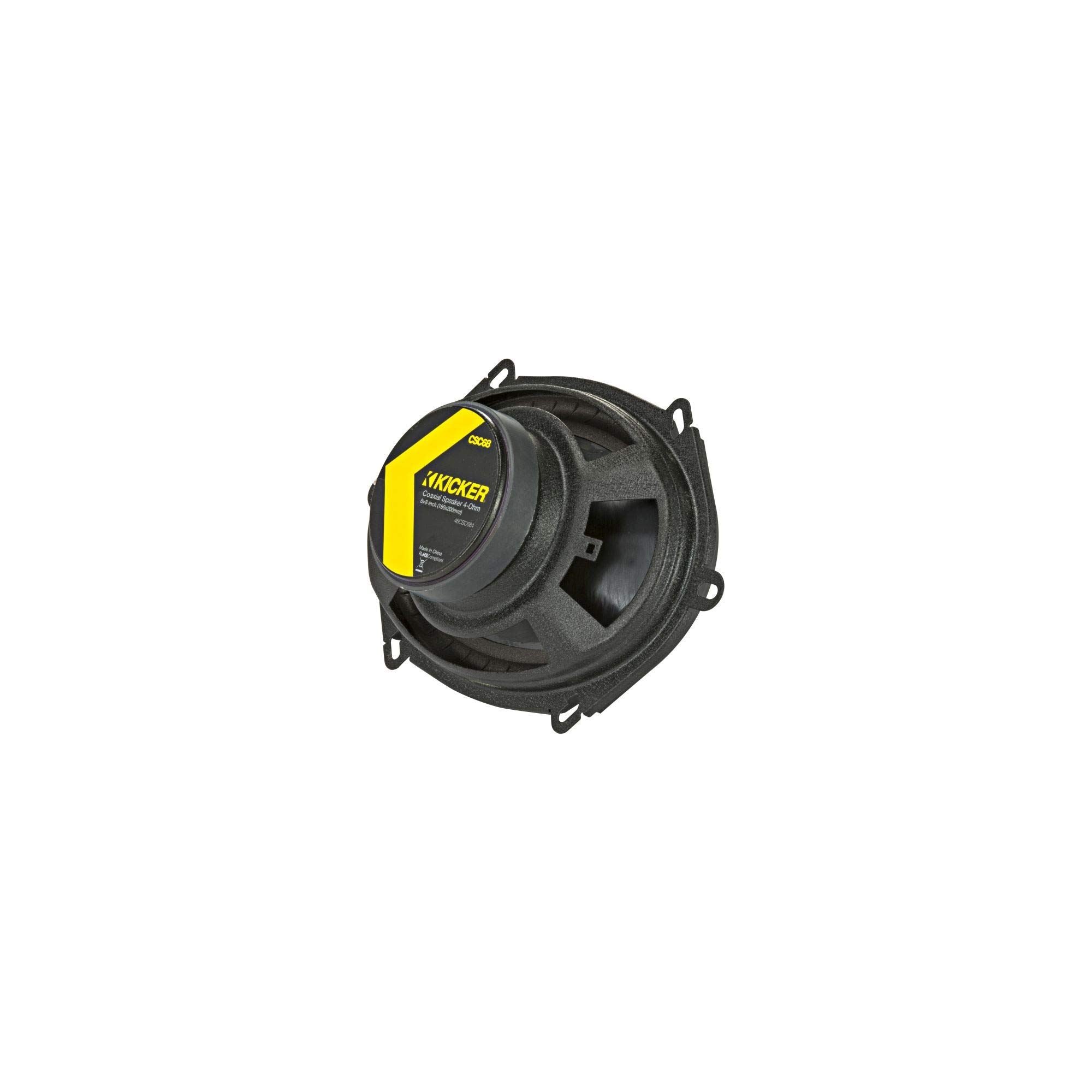 Kicker CS Series 46CSC684 - 6x8" 450 Watts 2 Way Car Van Door Coaxial Speakers (Pair)
