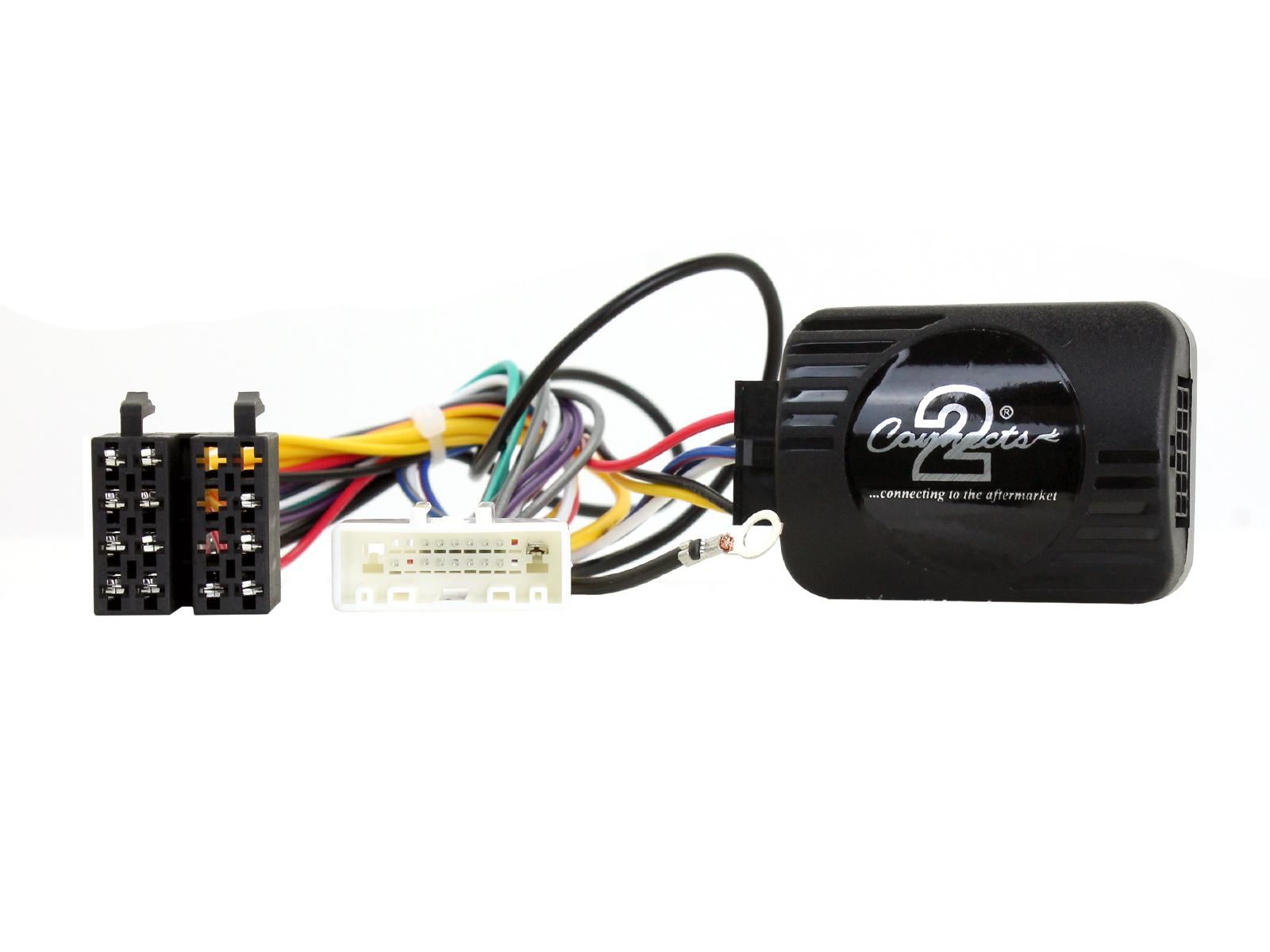 Connects2 CTKNS07 - Nissan 370Z 2009 Onwards Double Din Fascia & Steering Wheel Interface Installation Kit