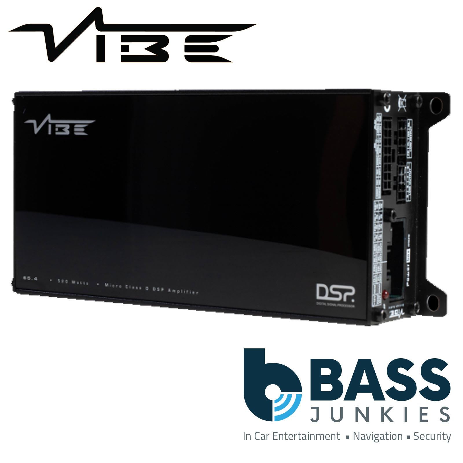 VIBE POWERBOX65.4-8MDSP-V3 Class D 4 Channels 520W Max Car Audio Amp Amplifier