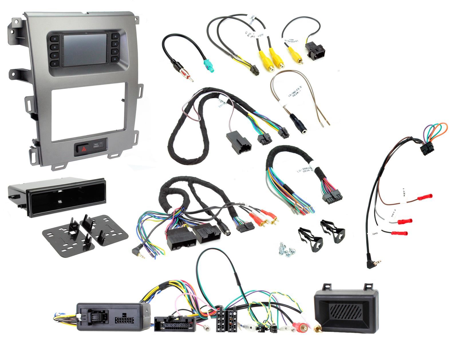 Connects2 CTKFD45 Ford Edge 2011 Onwards Car Stereo Double Din Fascia Fitting Kit