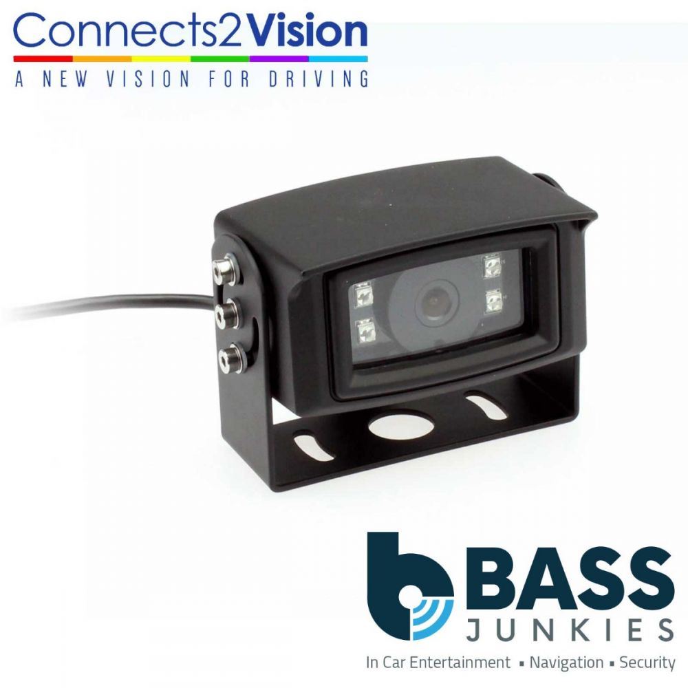Connects2 Cam-5 - Car or Van 1.3" Colour CCD IR Sensor Rear View Reversing Camera