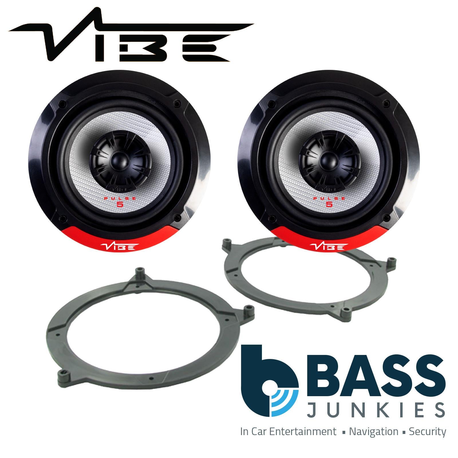 Vibe PULSE5-V3 Coaxial Speakers Fits BMW 3-Series 1999-05