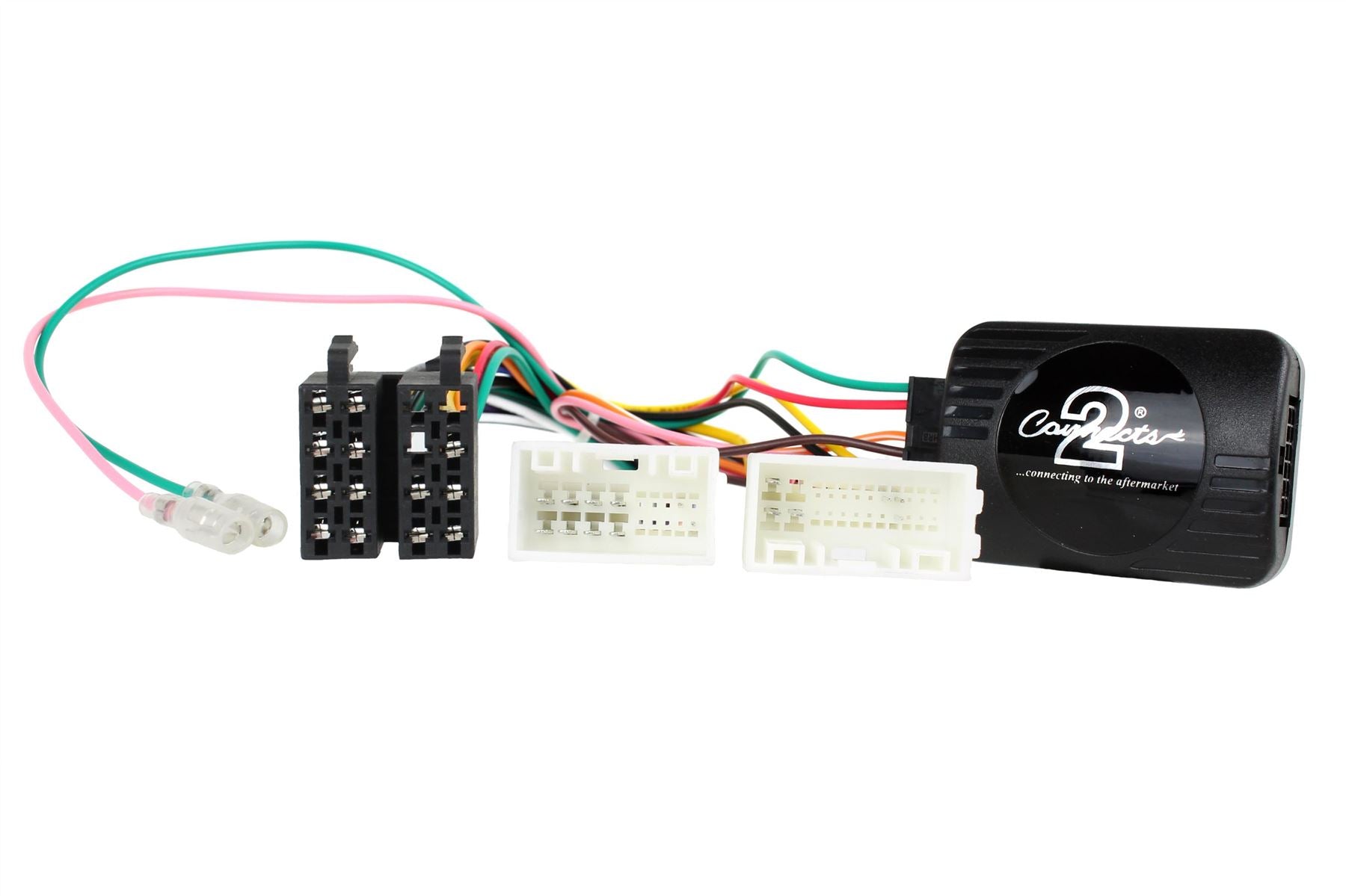 Connects2 Double Din Stereo fitting kit for LHD (left had drive) Hyundai Tucson 2015-2021 Vehicle Specific Stereo Screen Steering Controls Fitting Kit