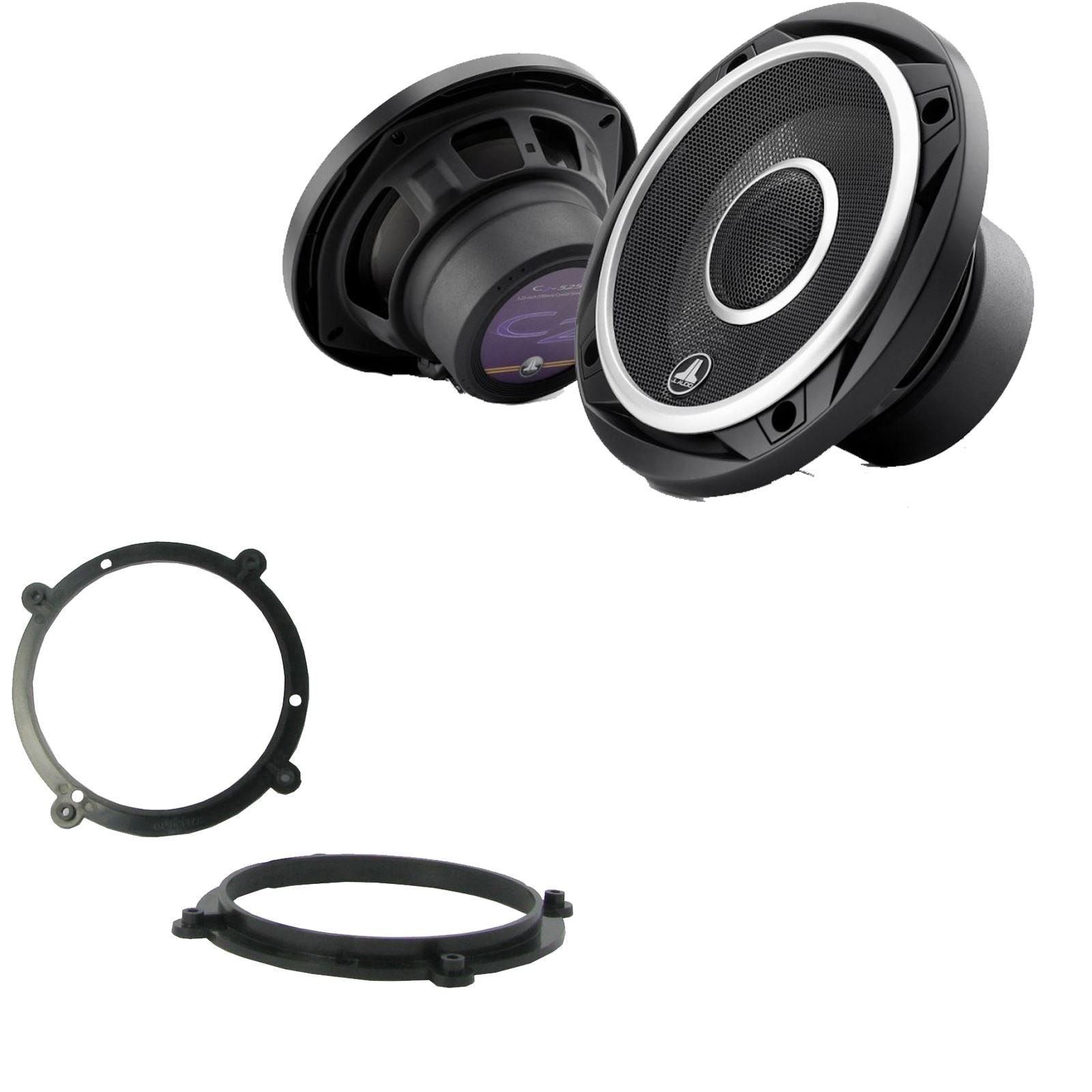 JL Audio C2-525X 2-Way 130mm/13cm/5.25" Coaxial Speakers (Per Pair 450 Watts) Fits Audi A3 1996-03