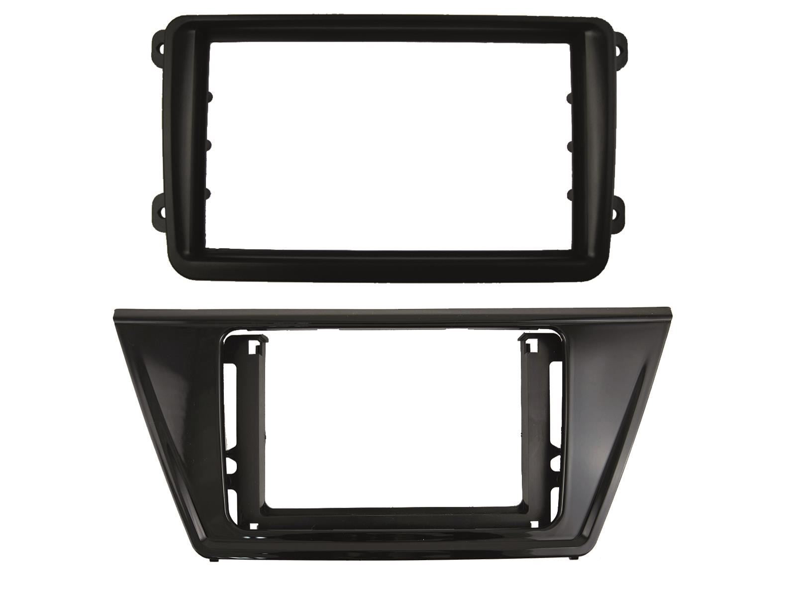 SONY 6.2" Screen Blutooth Double Din Stereo Fitting Kit + Steering Wheel Stalk Controls to fit VW Touran 2016-