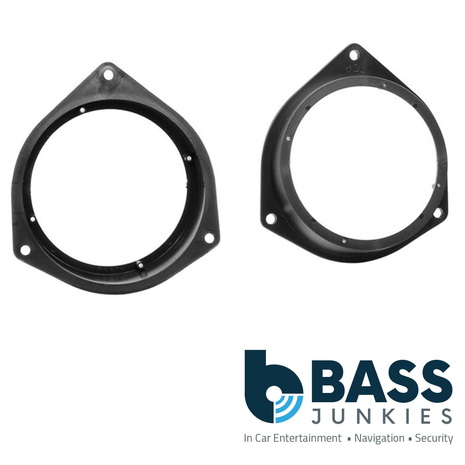 Vive PULSE4 100mm/10cm/4" 2-Way Coaxial Car speakers (Per Pair Max 240|80 watts RMS) Fits Fiat Qubo 2008-18 | Fiorino 08-21