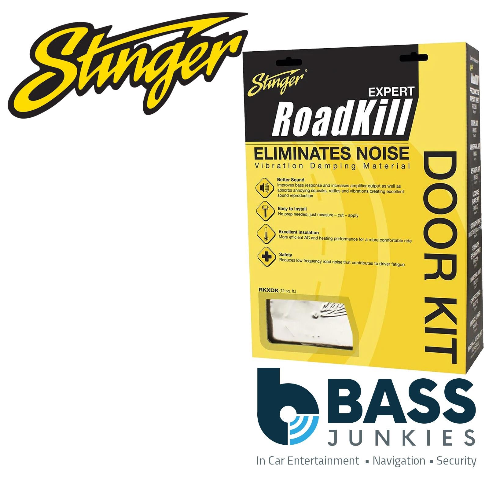 Stinger RKXDK ROADKILL EXPERT  - DOOR KIT 12sqft, 6/pack (12 x 24")