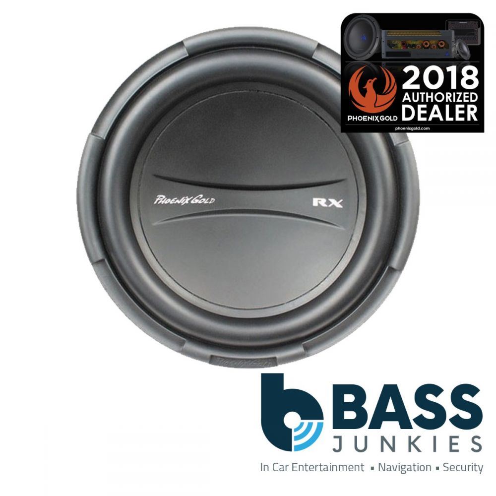 Phoenix Gold RX112D - RX Series 12" Inch 200 Watts Dual Coil 4 Ohm Car Sub Subwoofer