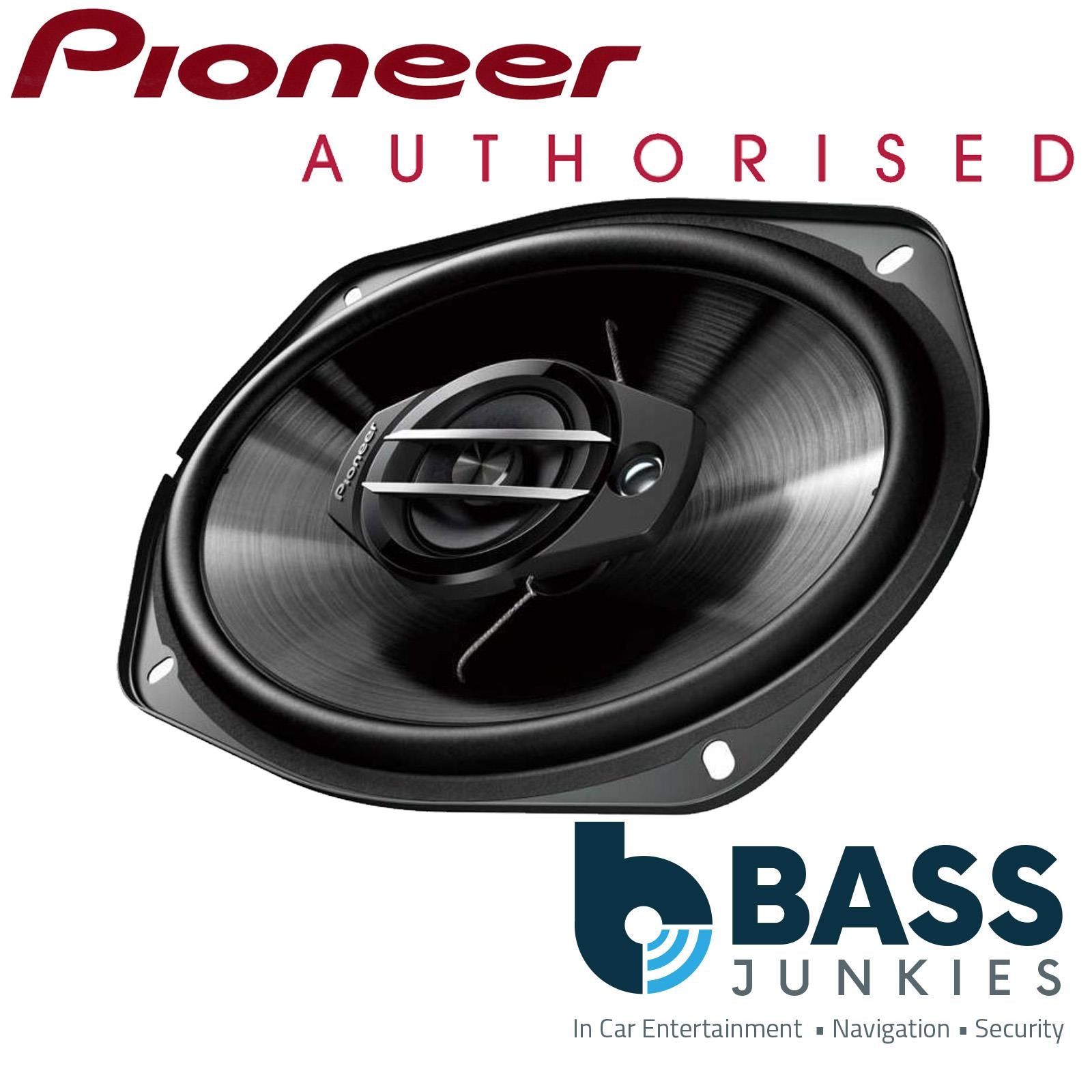 Pioneer TS-G6930F 800 Watts 6" X 9" Inch 3 Way Coaxial Rear Shelf Car Speakers