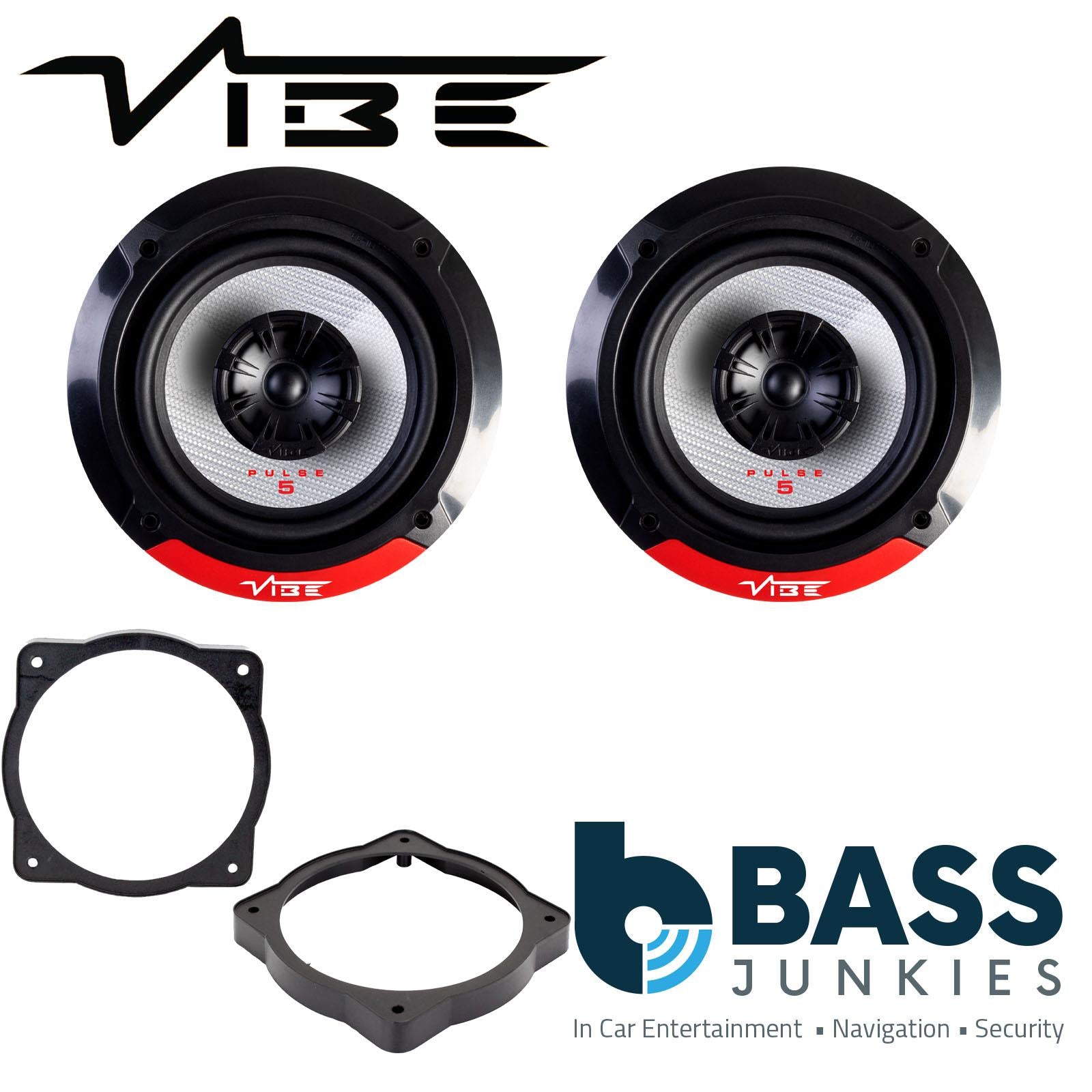 Vibe PULSE5-V3 Coaxial Speakers Fits Universal