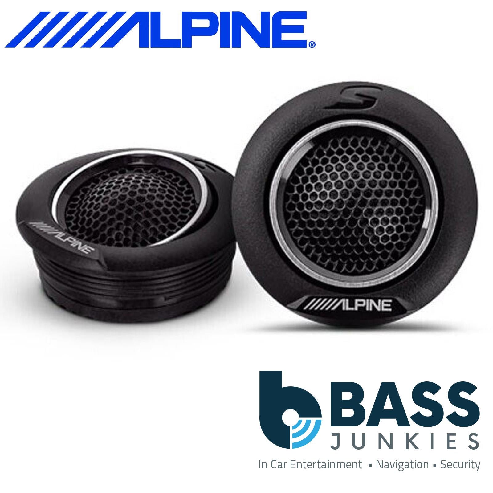 Alpine S2-S65C - 480 Watts a Pair 2 Way 6.5" 17cm Component Kit Car Door Speakers