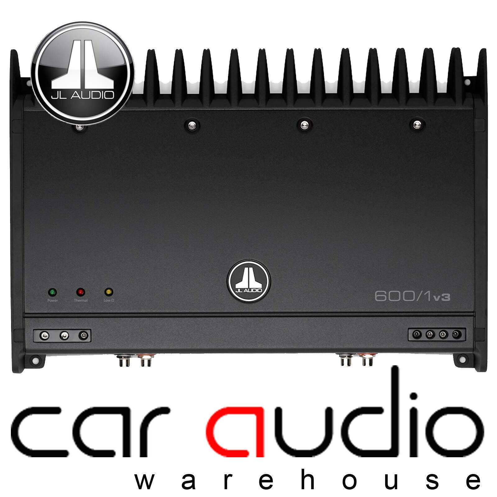 JL Audio 600/1V3 - Slash v3 600 Watts Monoblock Class D Subwoofer Amplifier