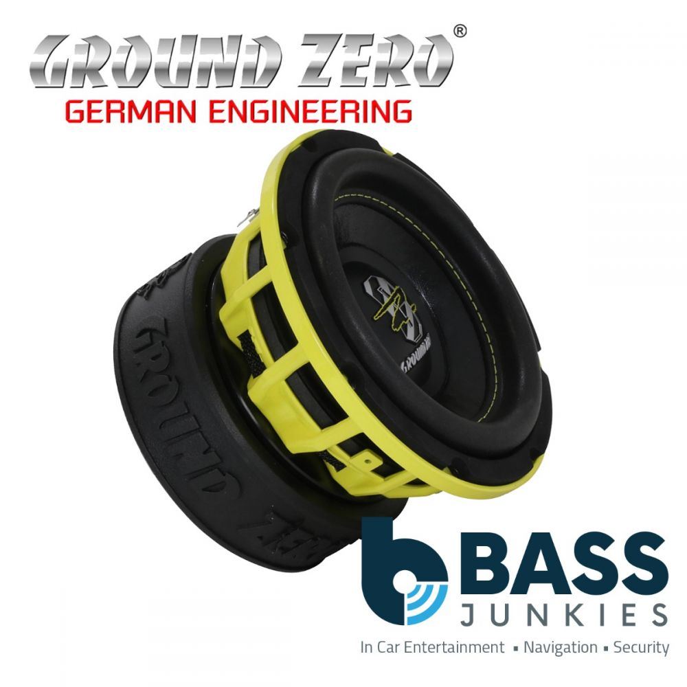 Ground Zero GZHW 16SPL - 6.5" Inch 16cm Dual 2-Ohm SPL 1000 Watts Car Sub Subwoofer