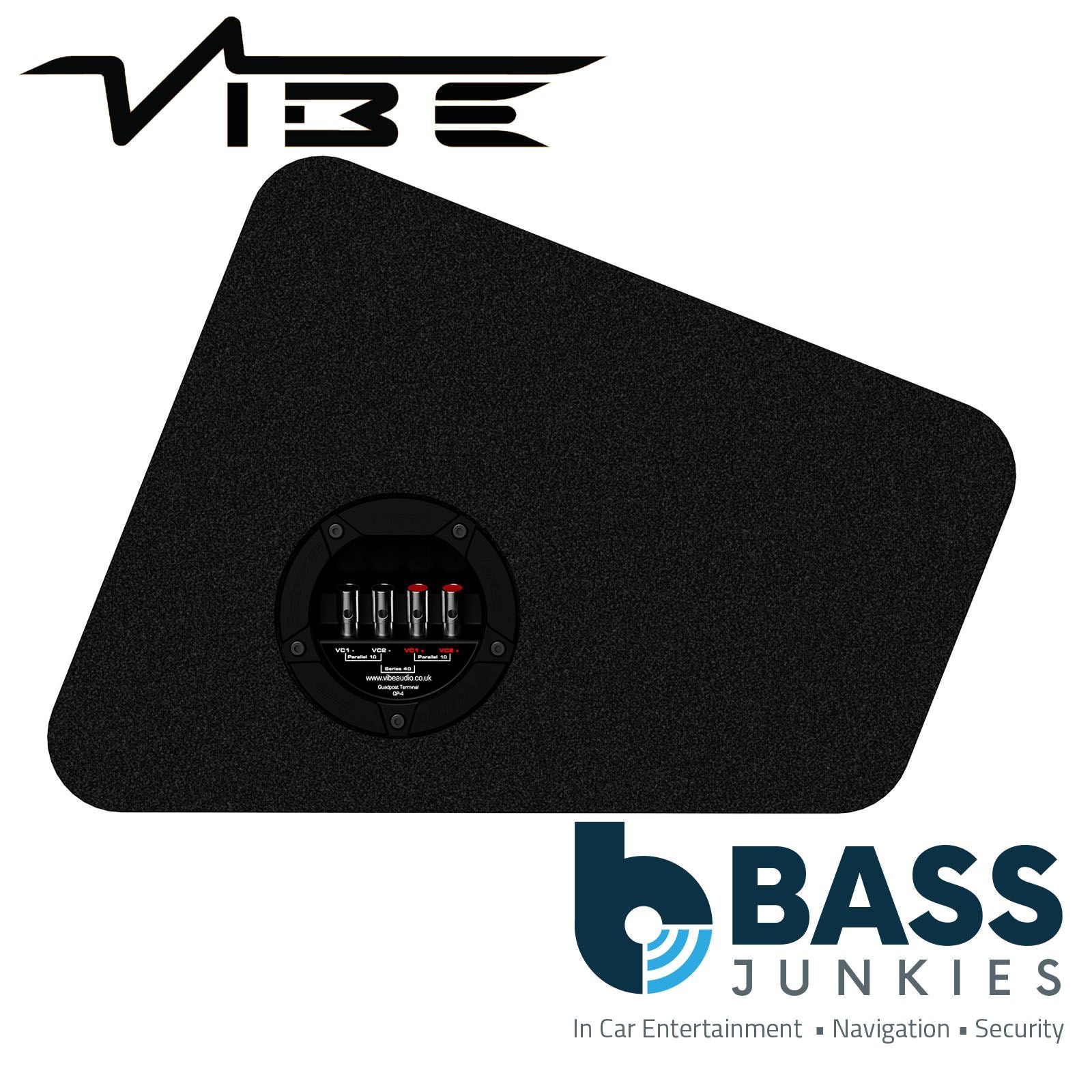 Vibe SLICKMIT8-V3 8 inch Car Sub Bass Passive Enclosure 2 Ohm 1350W Max Power