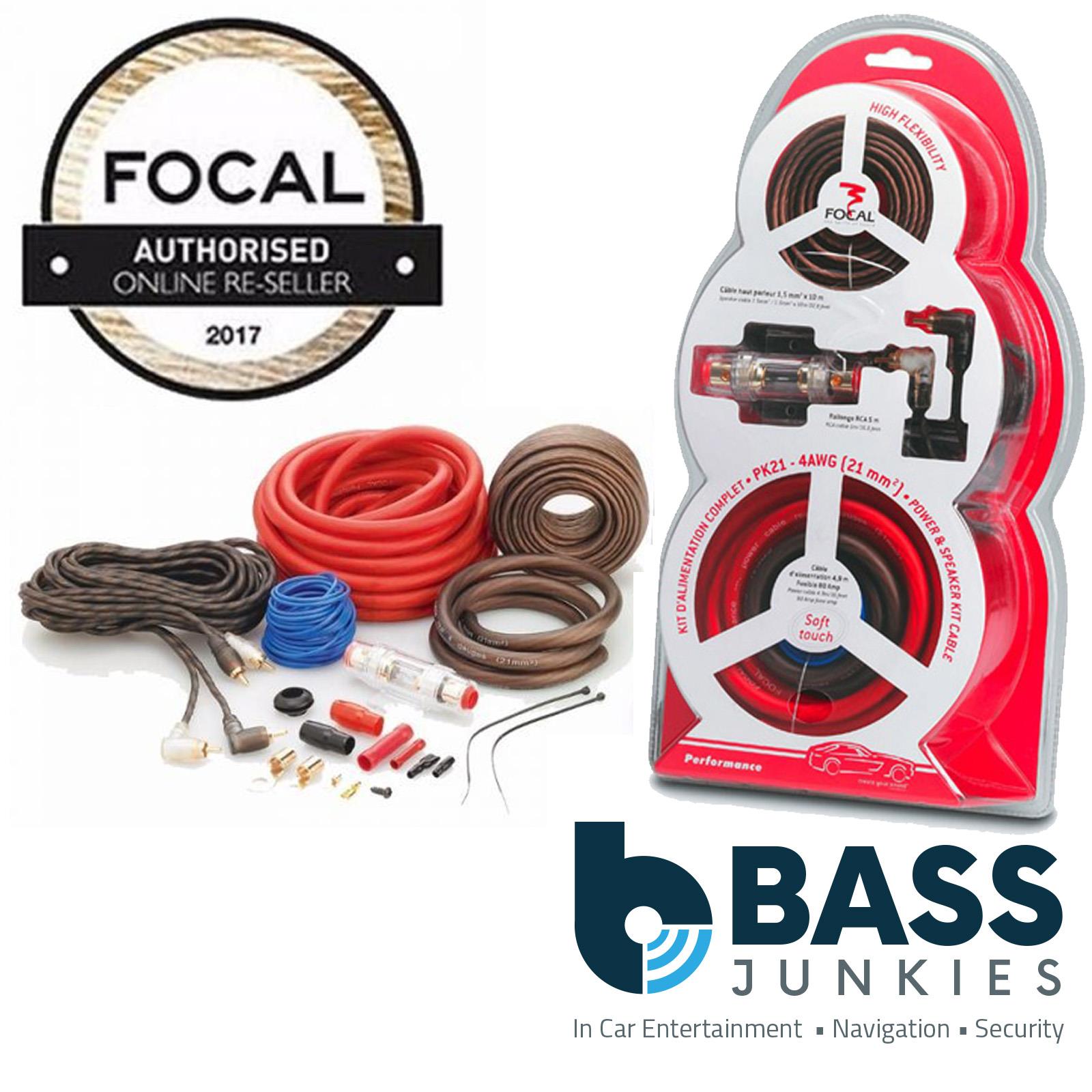 Focal PK8 - PERFORMANCE Amplifier Wiring Kit, 8gauge 8.3mm2