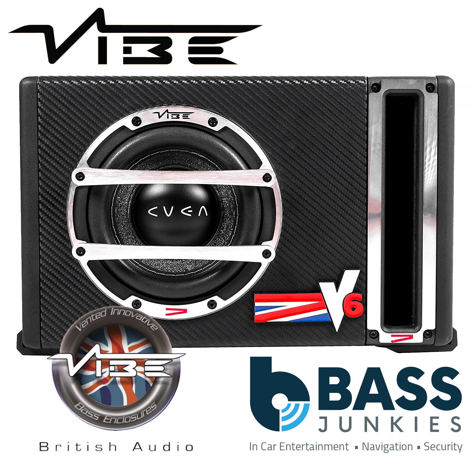 Vibe CVENV6S-V4 6.5" 300 Watts Compact Passive Car Van Subwoofer Bass Box