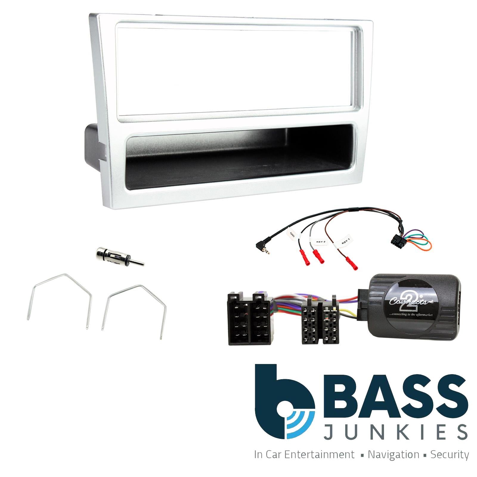 Connects2 CTKVX13 - Vauxhall Single Din Fascia & Steering Wheel Interface Installation Kit