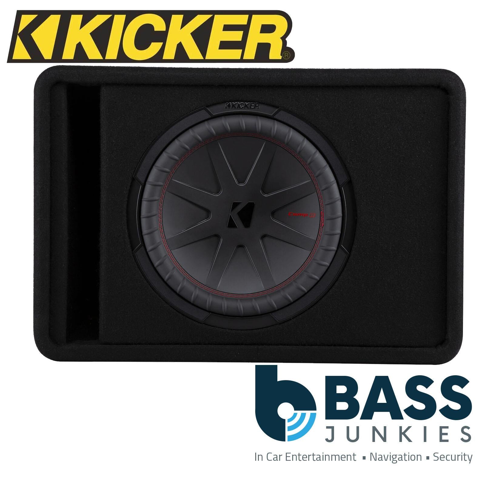 Kicker 48VCWR122 Car Audio 12 in Enclosure Vented Loaded 2 Ohm Single Boxes