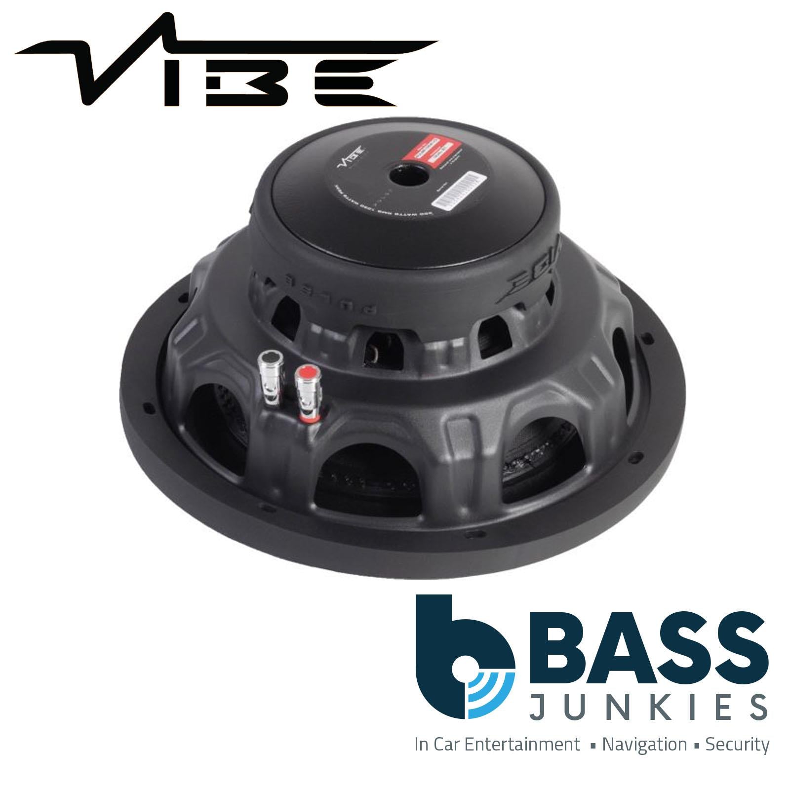 VIBE PULSE12D2-V3 Pulse 12 Inch Dual 2 Ohm Car Audio Sub Subwoofer