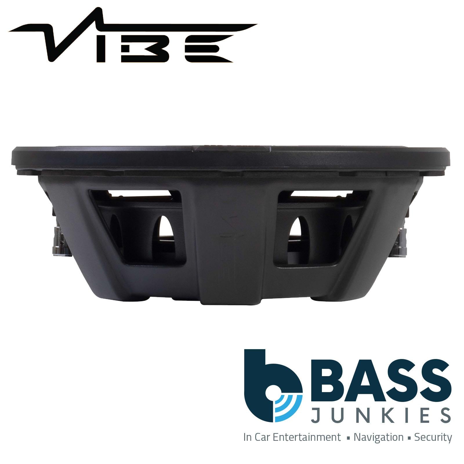 VIBE BLACKAIR10D2S-V3 10 Inch Dual 2 Ohms 900W Car Audio Slimline Subwoofer