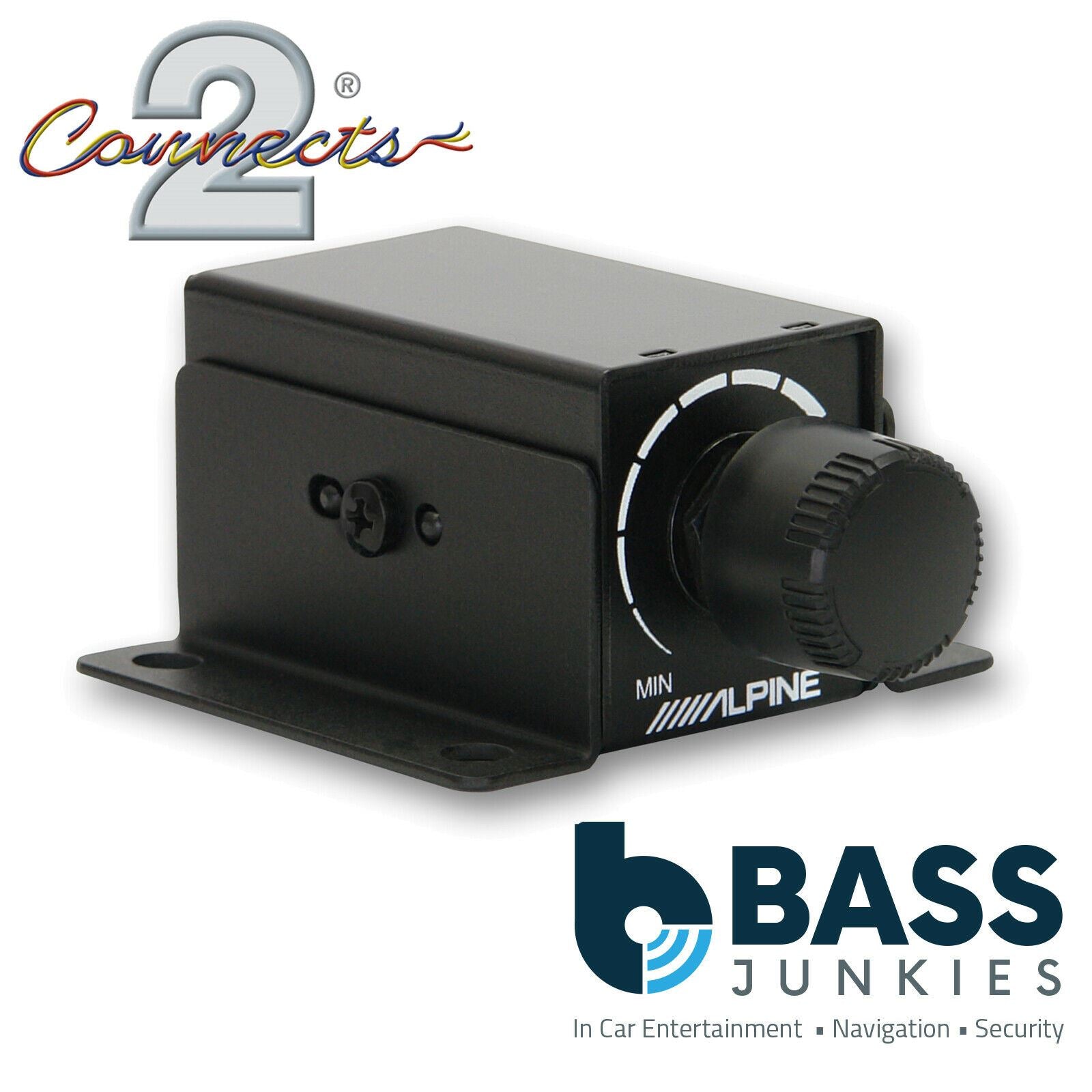 Alpine RUX-KNOB2 - Remote Bass Knob for Alpine PDX-V9 PDX-M12 PDX-M6 Car Amplifiers