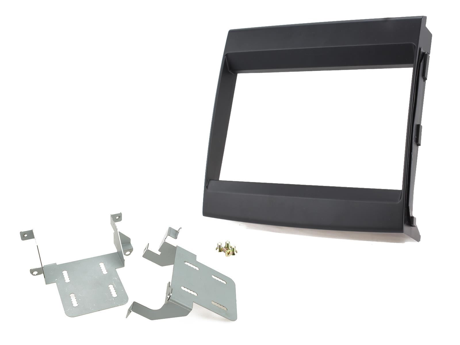 Grundig 6.8" Apple Android Double Din Stereo Fitting Kit + Steering Wheel Stalk Controls to fit Porsche Cayenne 2011-16