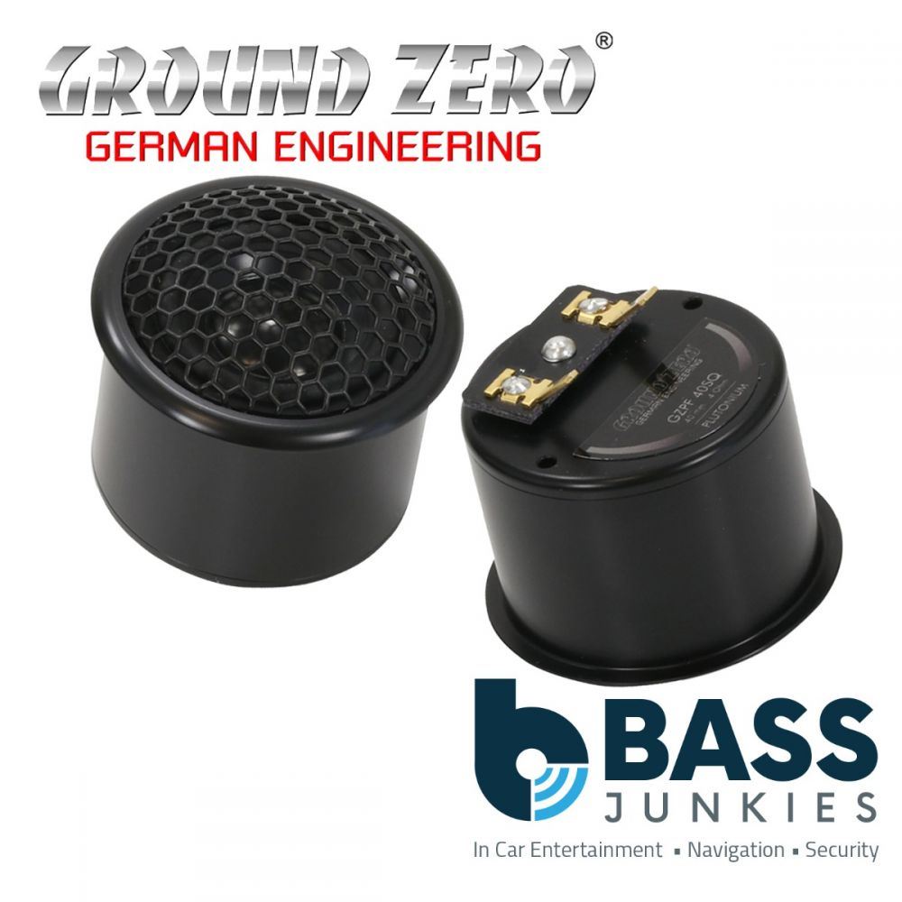 Ground Zero GZPF 40SQ - 1.6" 4cm 80 Watts Fullrange ( 500 Hz -24 KHz ) 4-Ohm Car Speaker