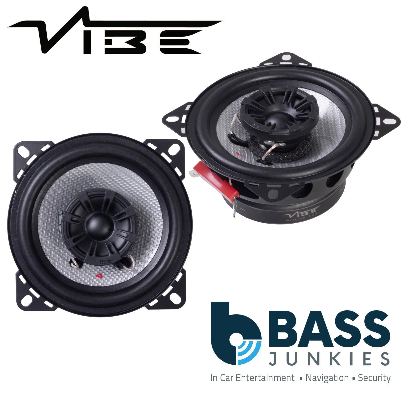Vive PULSE4 100mm/10cm/4" 2-Way Coaxial Car speakers (Per Pair Max 240|80 watts RMS) Fits Mercedes C-Class 2000-07