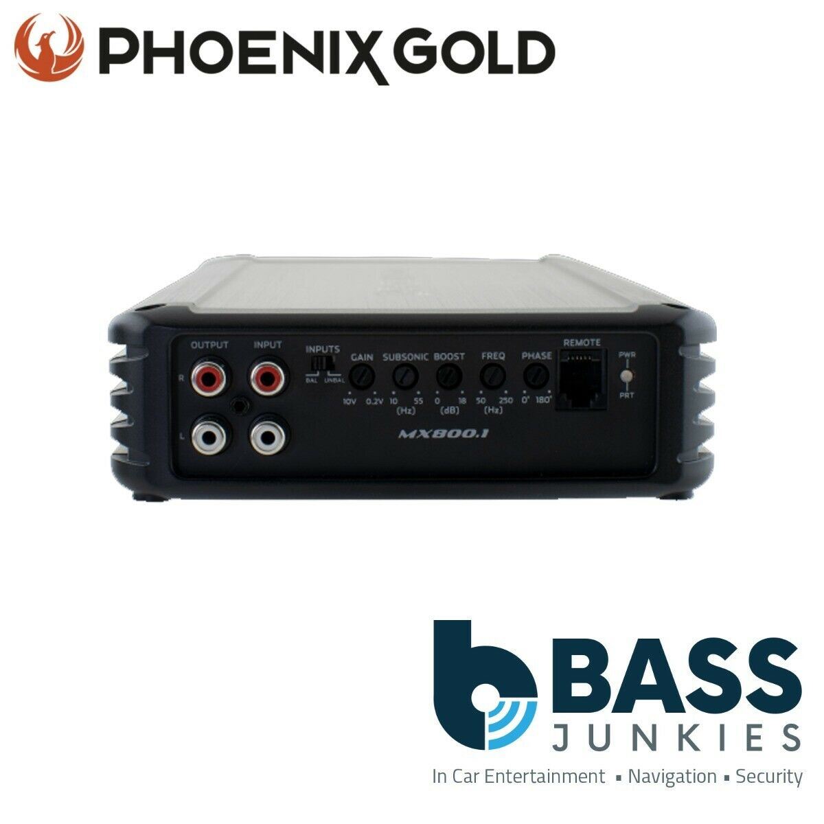 Phoenix Gold MX Series MX800.1 800 Watts Monoblock Class D Car Amplifier