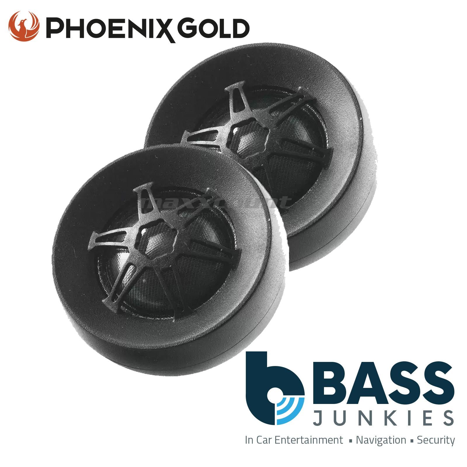 Phoenix Gold SXCS1T - SX Series 1" Inch 20mm Car Speaker Tweeters