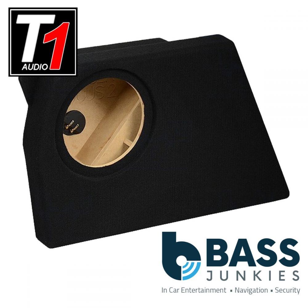 T1 Audio - Ford Focus MK2 2004 - 2011 Left Arch Custom Fit 10" Car Sub Subwoofer Bass Box