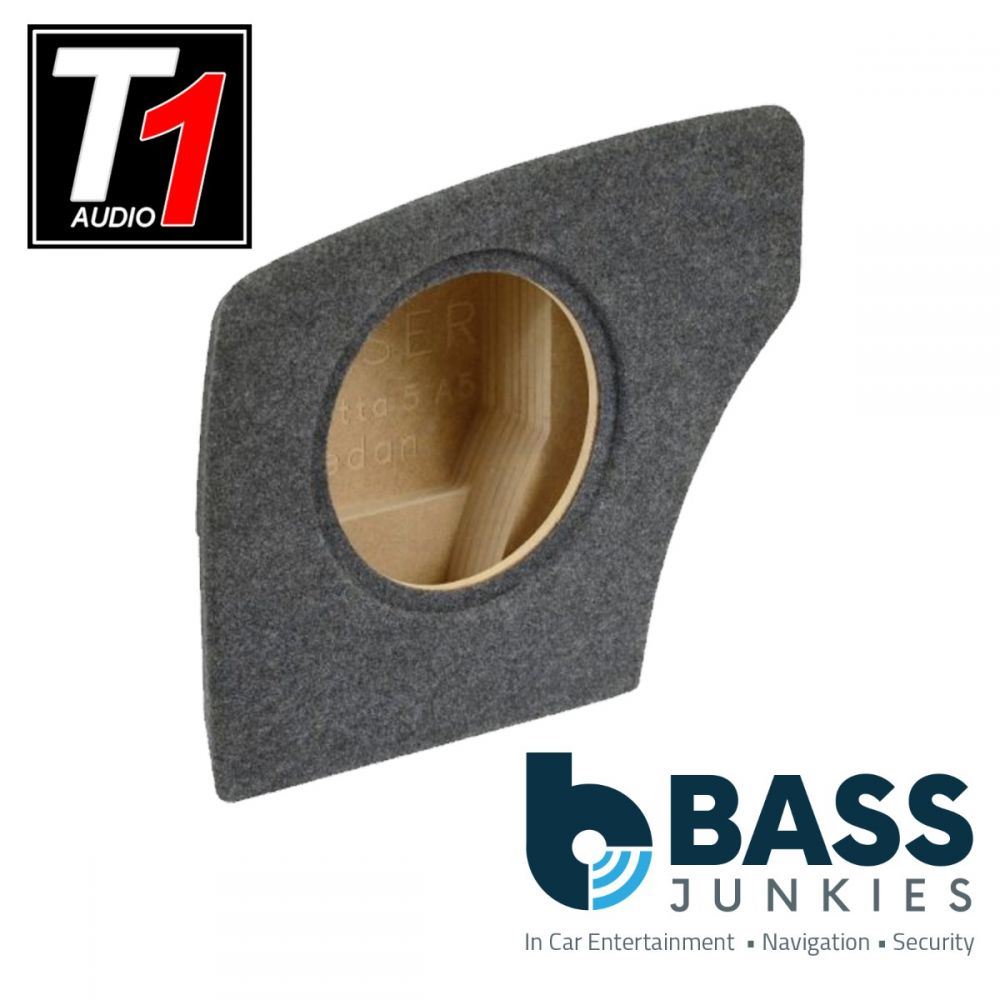 T1 Audio - VW Jetta V 2005-2010 Trunk Custom Fit 12" Car Sub Subwoofer Bass Box
