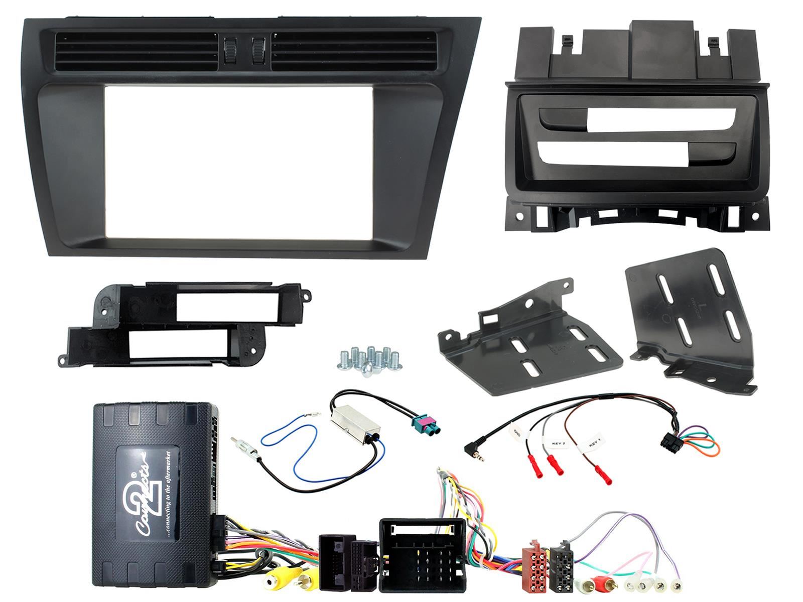 SONY DAB+ Apple | Android Double Din Stereo Fitting Kit + Steering Wheel Stalk Controls to fit Audi A4 2008-16 | Audi A5 2008-16