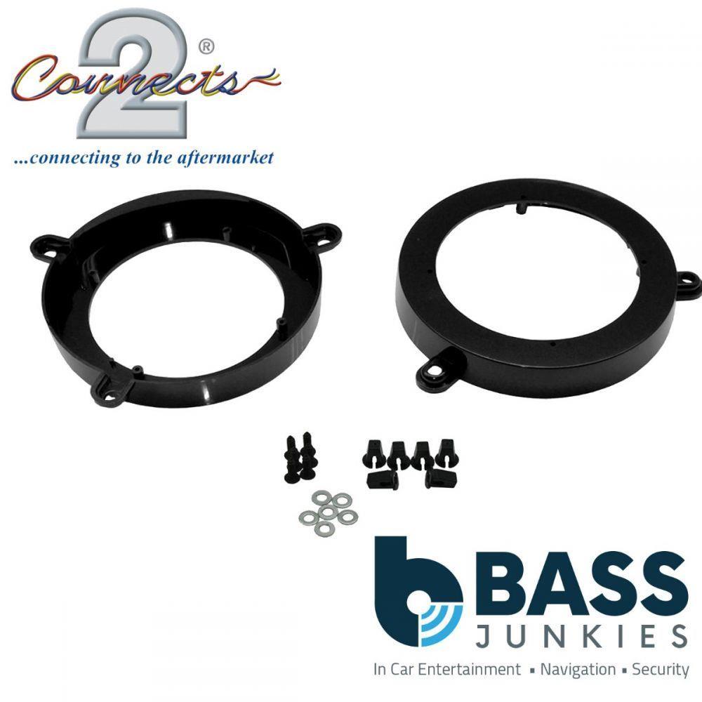 Alpine S-S40 S-Series 100mm/10cm/4" 2-Way Coaxial Car speakers (Per Pair Max 240|90 watts RMS) Fits Mercedes C-Class 2000-07
