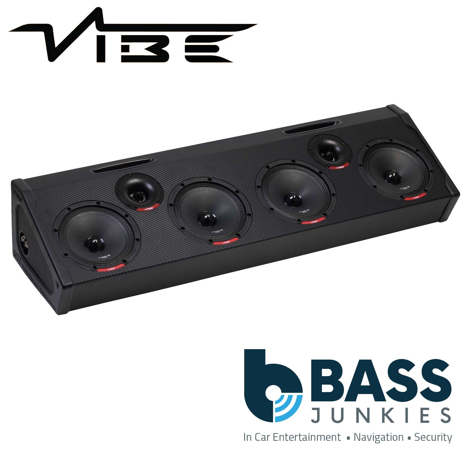 Vibe SLICKPROBOX6-V0 Full Range Trapezius Car Enclosure 640W 1950W Max Power