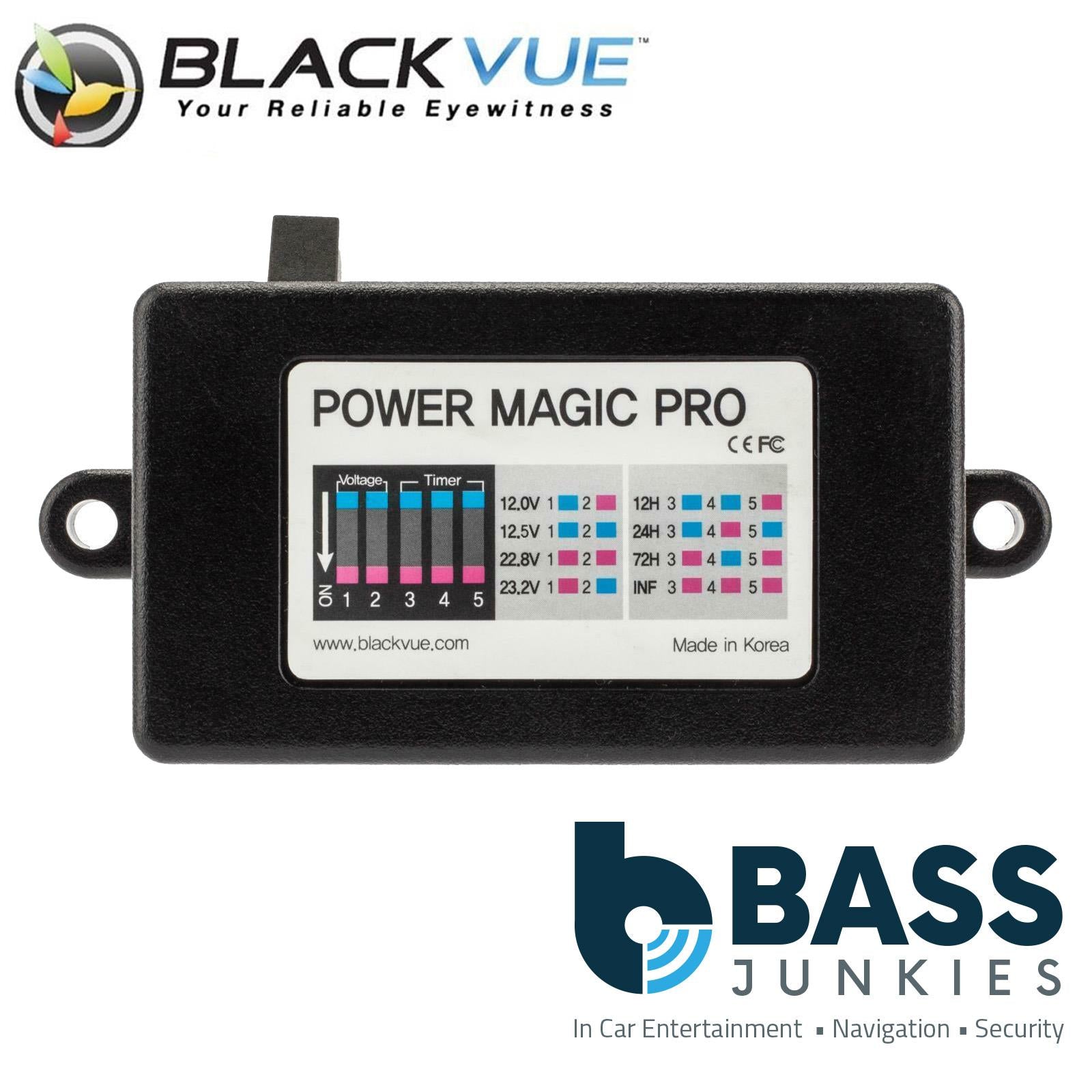 BLACKVUE POWERMAGICPRO - Mobile Power Monitioring Unit Source Prevention To Discharge