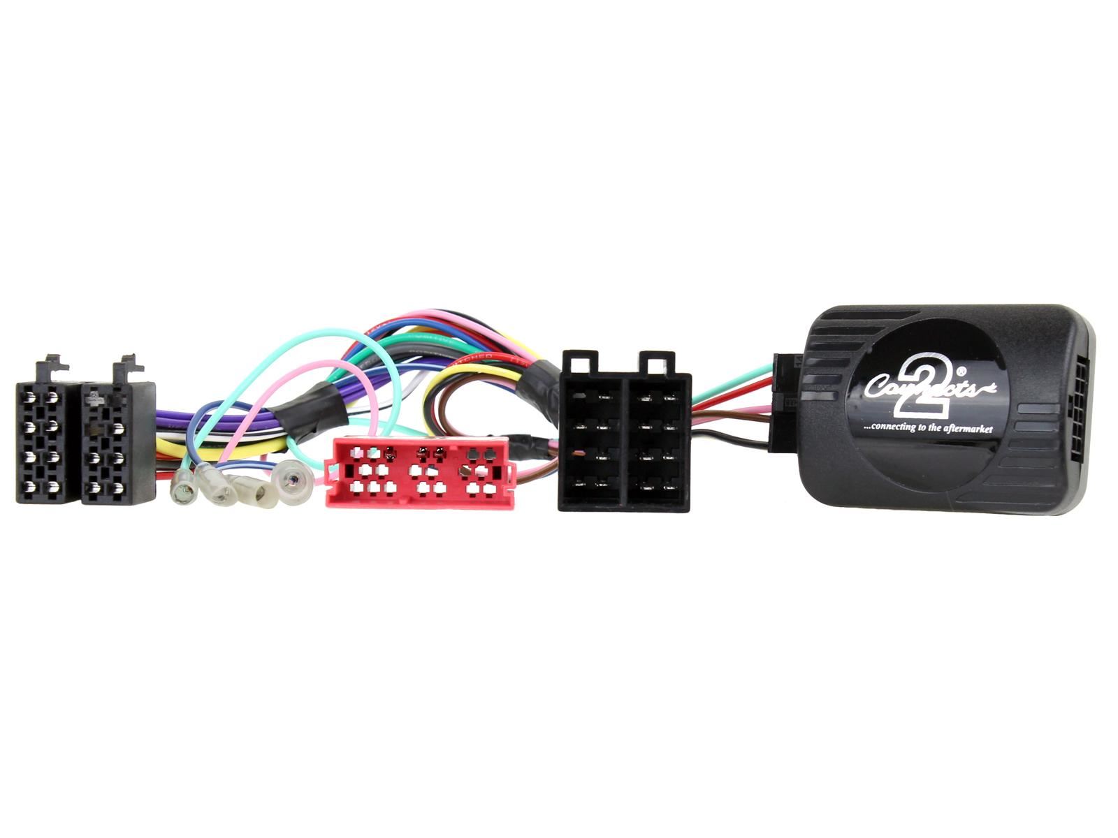 Connects 2 CTKKI03 - KIA Ceed/Pro Ceed 2009 - 2012 Double Din Facia & Steering wheel Interface Fitting Installation Kit (Black Facia Panel)
