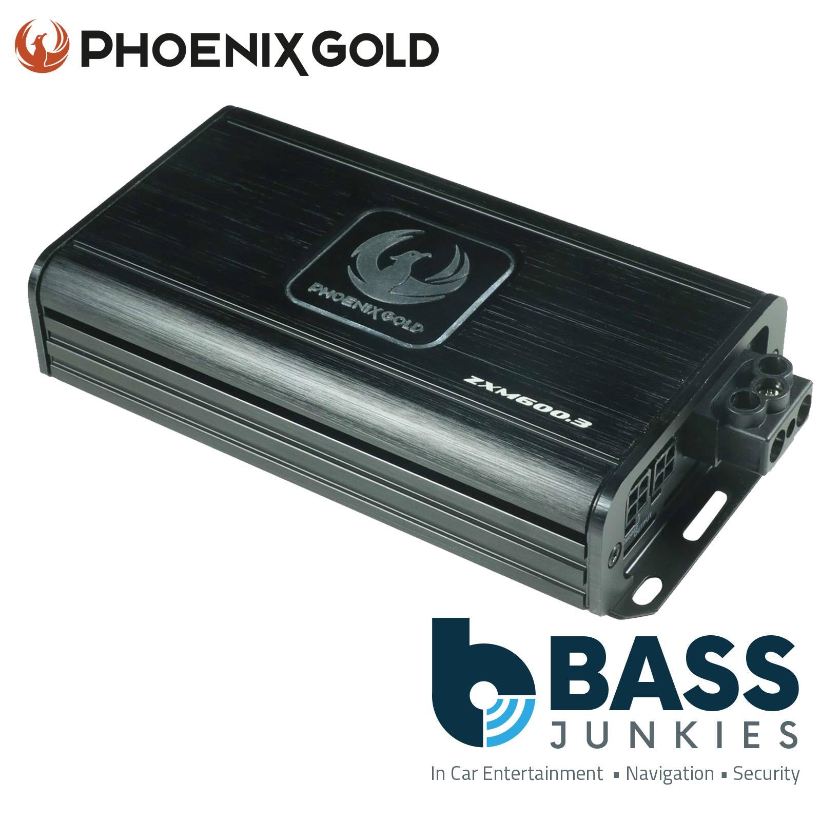 Phoenix Gold ZXM600.3 Amp ZX Series 3 Channel Class D Mini Amplifier