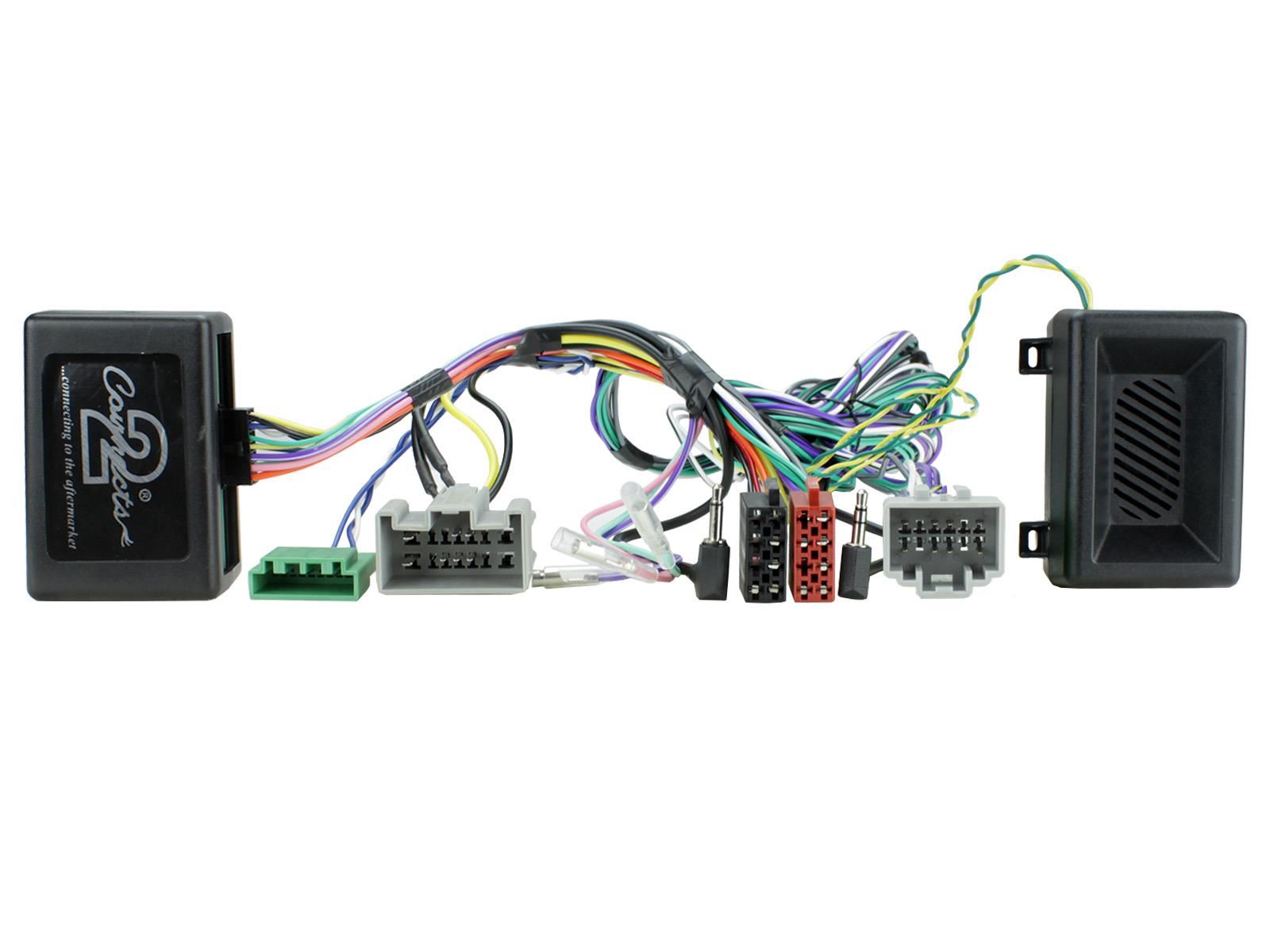 Single Din Stereo Fitting Kit + Steering Wheel Stalk Controls to fit Volvo S80 2006-11 | Volvo V70 2007-11 | Volvo XC70 2007-11