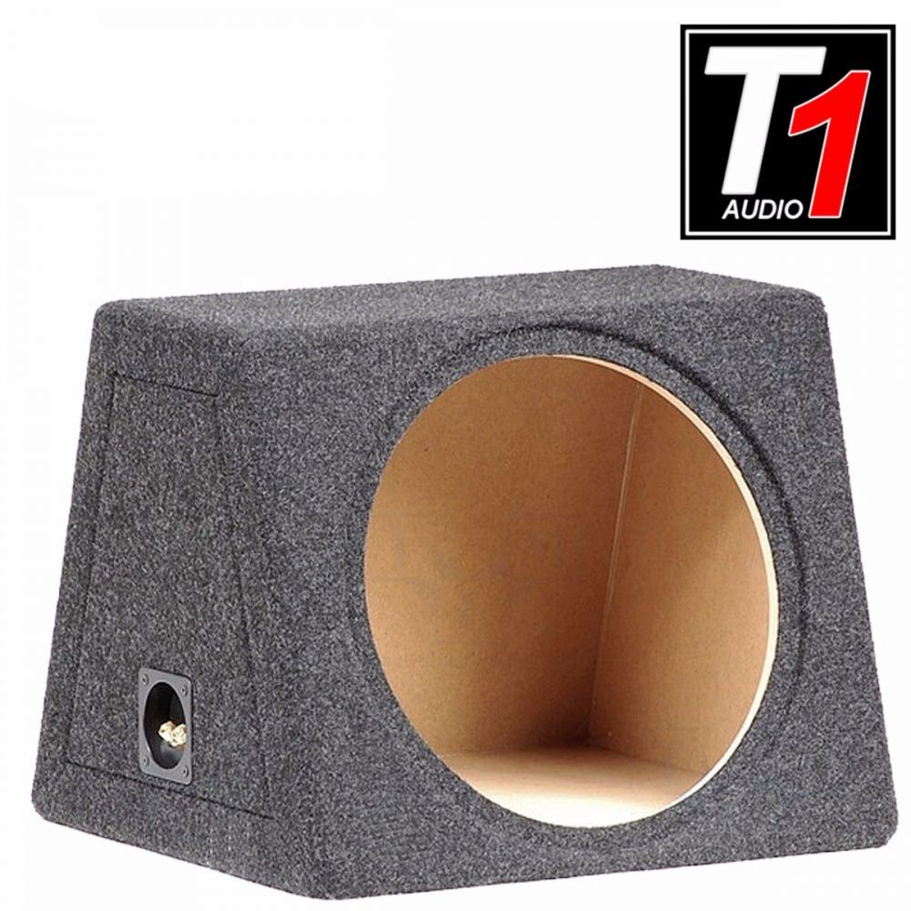 T1 Audio - 15" Sealed Enclosure Fully Carpeted MDF Car Sub Subwoofer Bass Box