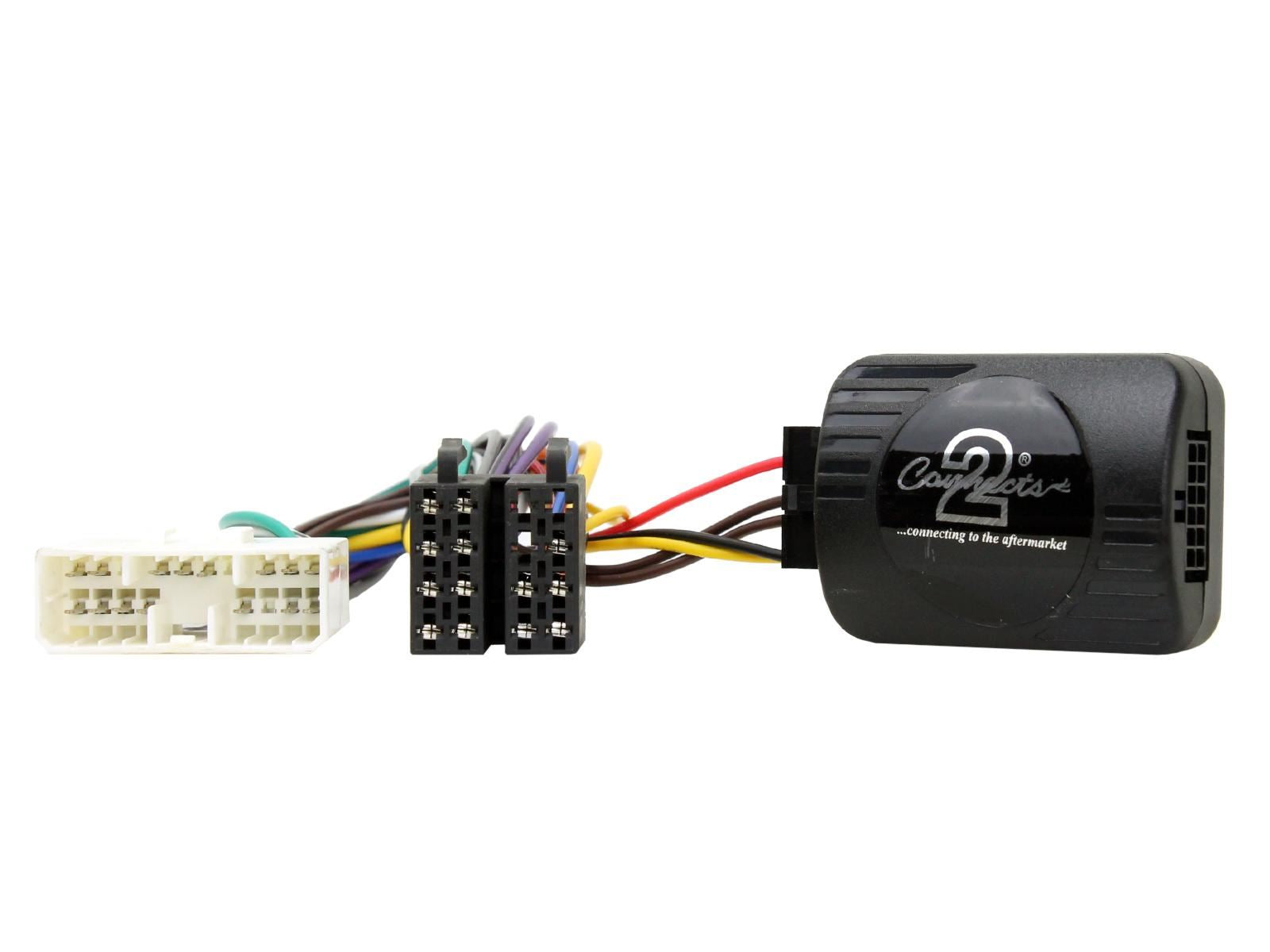 Grundig 6.8" Apple Android Double Din Stereo Fitting Kit + Steering Wheel Stalk Controls to fit SsangYong Korando 2013-17