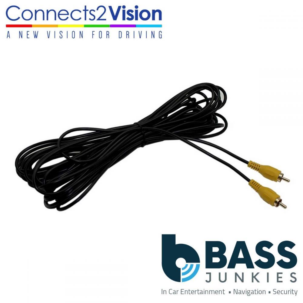 Connects2 CAM-RCA3 Extension Cable Male - Male RCA