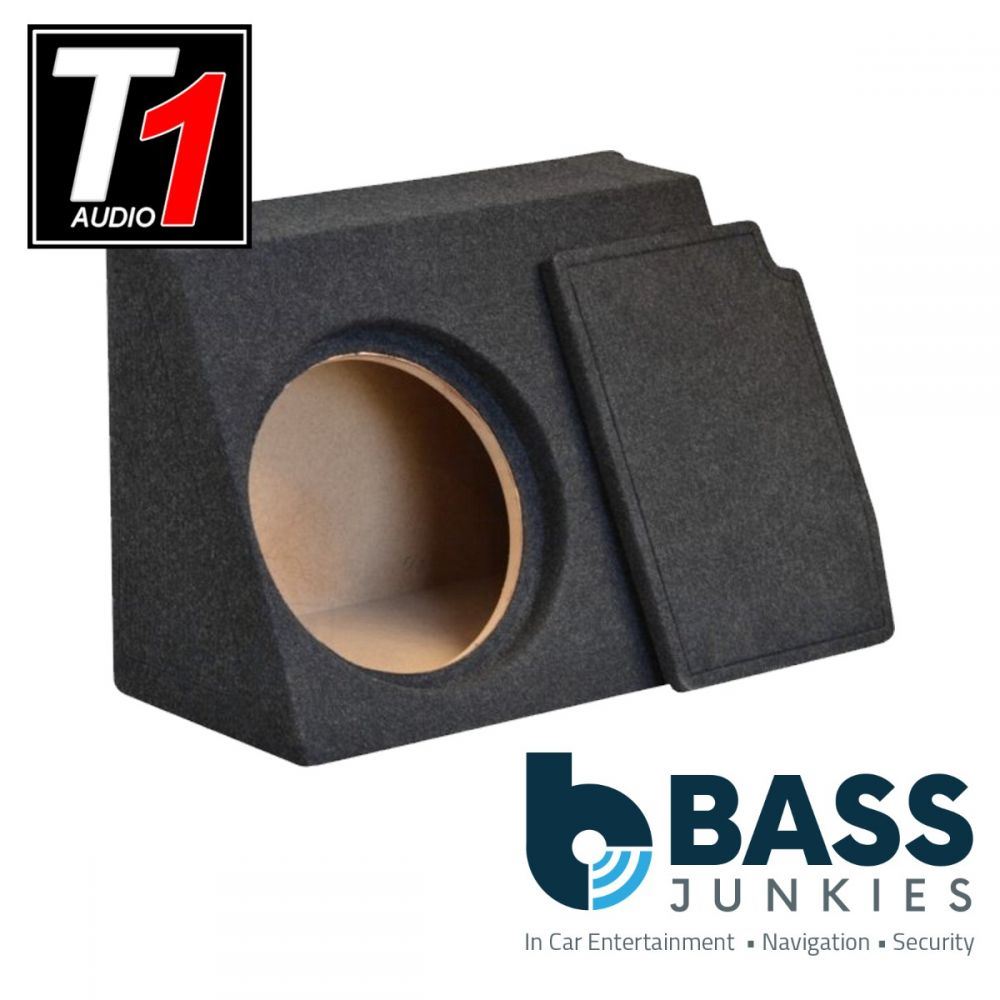 T1 Audio - BMW 5 Series (E60) 2003 - 2010 Behind Rear Seats Custom Fit 12" Car Sub Subwoofer Bass Box